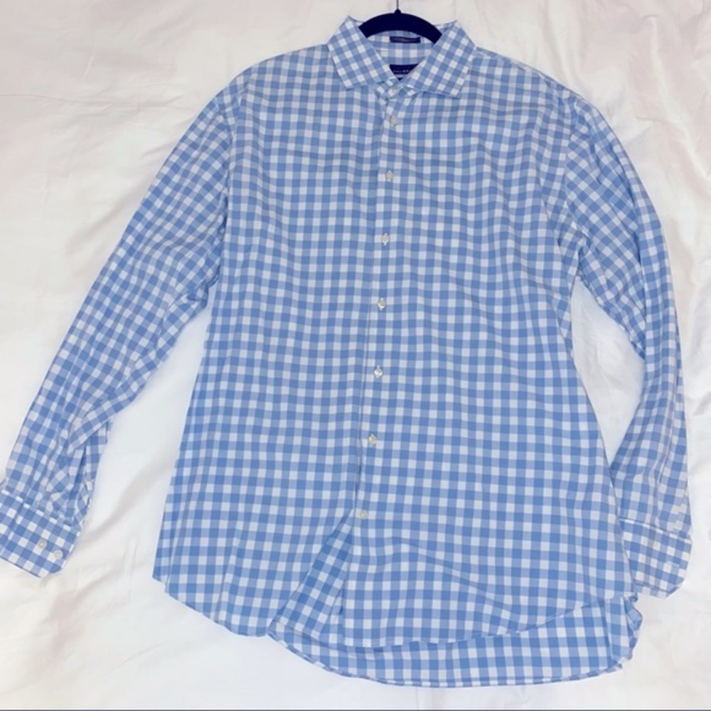 CALIBRATE TRIM FIT MENS BUTTON DOWN SZ L